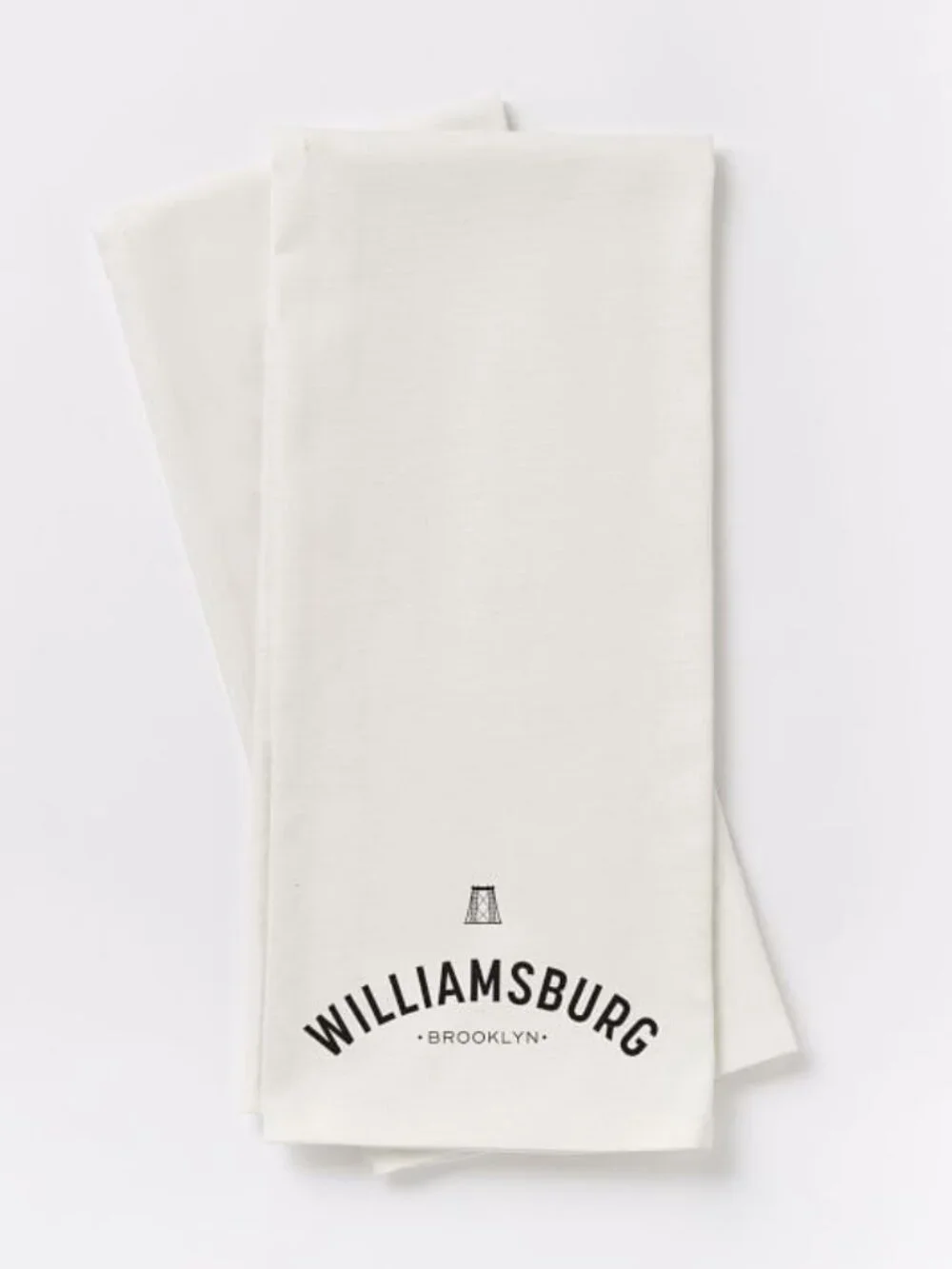 WEST ELM | 100% Cotton Brooklyn Neighborhoods Tea Towels | NWT